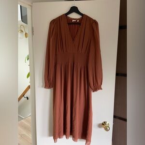 Wilfred Midi Dress with Sleeves